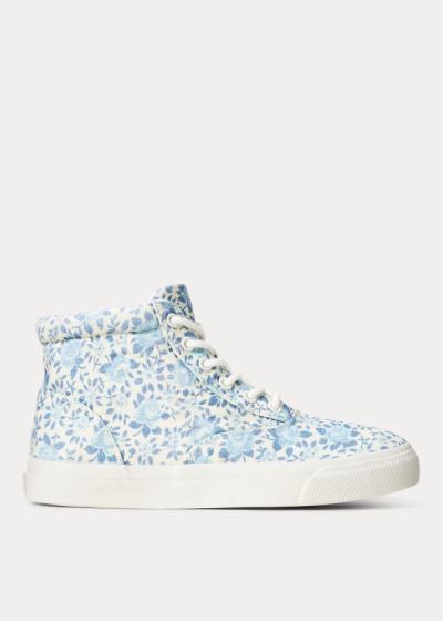 Polo Ralph Lauren Bryn High-Top Sneakers Dame Danmark (WPZAF0857)